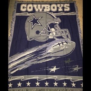 Vintage Dallas Cowboys Blanket